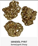 Minerály - Minerál Pyrit - 15443708_