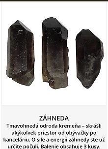 Minerály - Minerál Záhneda - 15443264_
