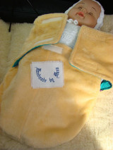 Detský textil - Spací vak pre bábätko 0-3 mesiace - 15445596_