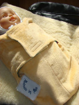Detský textil - Spací vak pre bábätko 0-3 mesiace - 15445597_