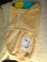 Detský textil - Spací vak pre bábätko 0-3 mesiace - 15445600_