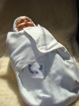 Detský textil - Spací vak pre 0-6 mesačné bábätko - 15445691_