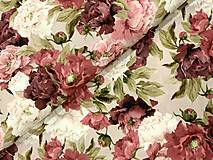 Textil - ❤️100% BAVLNA FRANCÚZSKO ❤️AQVAREL❤️ - 15447627_