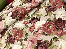 Textil - ❤️100% BAVLNA FRANCÚZSKO ❤️AQVAREL❤️ - 15447629_