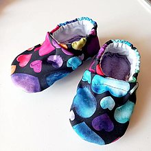 Detské topánky - látkové capačky softshell - 15444739_