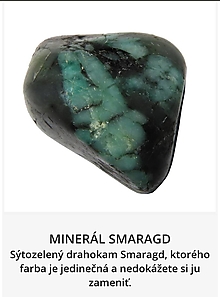 Minerály - Minerál Smaragd - 15447695_