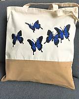 Nákupné tašky - Motýliková - 15448029_