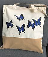 Nákupné tašky - Motýliková - 15448031_