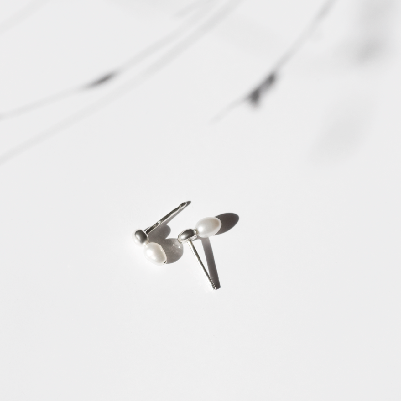 náušnice Golden Drops 02 striebro