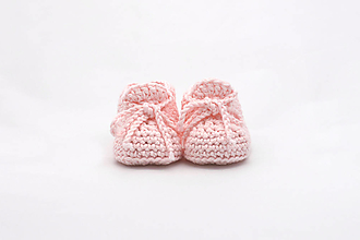 Detské topánky - Ružové tenisky BAVLNA - 15449124_