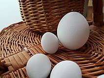 Polotovary - Dekoračné vajíčko MINI - plastové (Vajíčko MINI - len s otvorom) - 15450543_