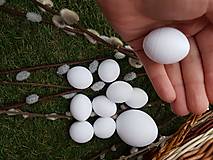 Polotovary - Dekoračné vajíčko MINI - plastové (Vajíčko MINI - len s otvorom) - 15450546_