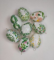 Dekorácie - Maľované vajíčka - 15452085_