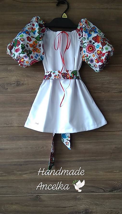 Šaty - Folk šatičky  - 15451863_