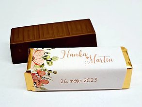 Darčeky pre svadobčanov - rumba čokoládky - 15452187_