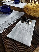 Úžitkový textil - Puzdro na príbor Rose Garden - 15452932_