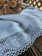 Úžitkový textil - Ľanový obrus Rose Garden - 15452994_