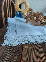 Úžitkový textil - Ľanový obrus Rose Garden - 15452996_