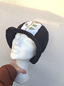 Čiapky, čelenky, klobúky - Čierny klobúk - 15455787_
