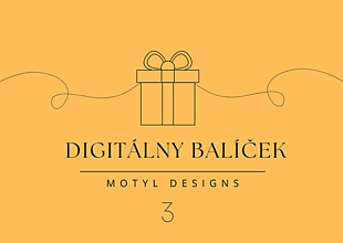 Materiál ručne robený - Digitálny dizajn – balíček 3 produkty - 15456375_