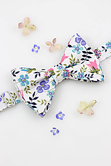 Pánske doplnky - Pánsky kvetinový motýlik z exkluzívnej bavlny "Liberty II." - 15460045_