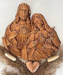 Obrazy - Obraz Ježiš s Máriou - 15458445_