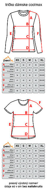 Topy, tričká, tielka - Coolmax termo tričko JM Alya skialp white - 15458622_