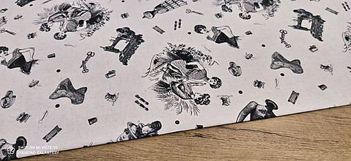 Textil - Bavlna režná - Atelier- cena za 10 centimetrov - 15463424_