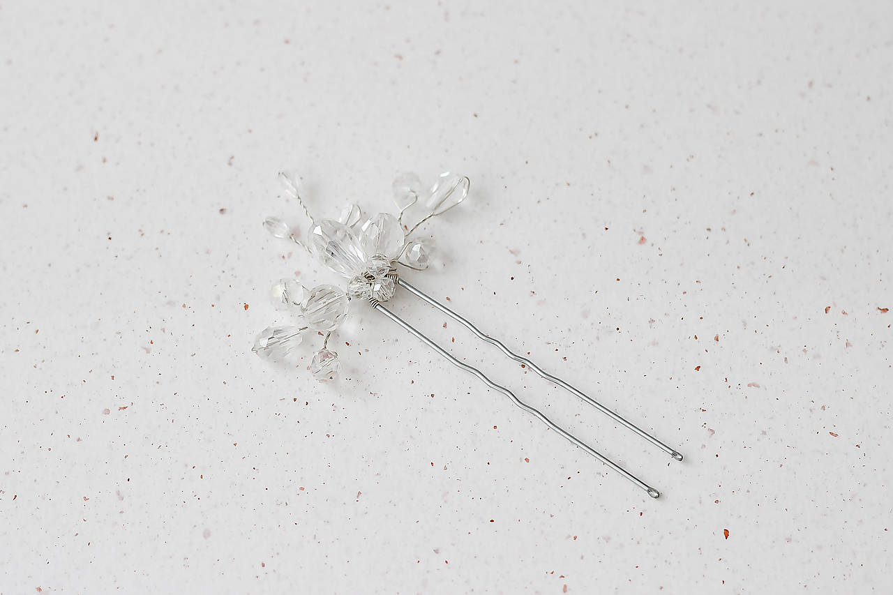 Svadobné vlásenky Olívia (9x5 cm)