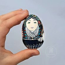 Dekorácie - Kraslica v svadobnom kroji - Liptovské Sliače - 15462650_