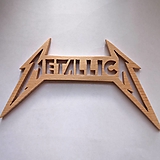 Magnetky - Nápis Metallica - 15463518_