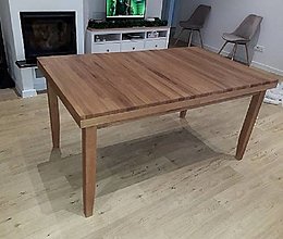 Nábytok - Jedálenský dubový stôl - 15463706_