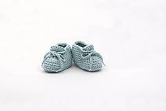 Detské topánky - Modré tenisky BAVLNA - 15463382_