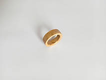 Prstene - Drevený prsteň bukový - 15462793_