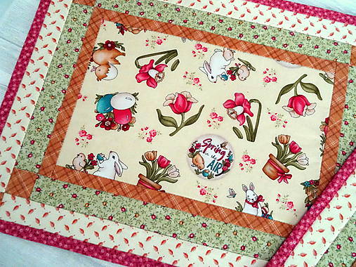 Úžitkový textil - Spring is in the Air ... prestieranie No.2 - 15467903_