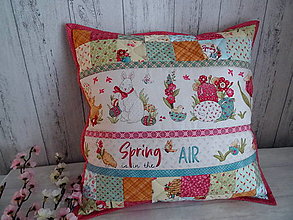 Úžitkový textil - Spring is in the Air... vankúš No.2 - 15467858_