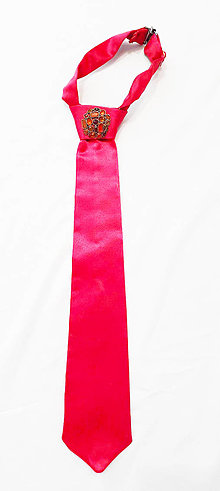 Šatky - Dámska kravata - sklenená mozaika - 15466847_