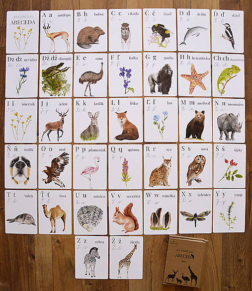 Karty Prírodná abeceda