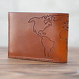 Peňaženky - Praktická peňaženka z pravej kože - 15469211_