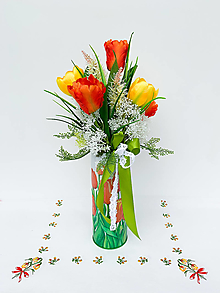 Dekorácie - Kvetinová dekorácia - 15472977_