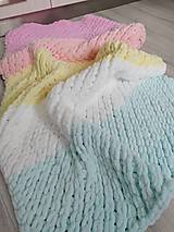 Detský textil - Puffy deka - 15475173_
