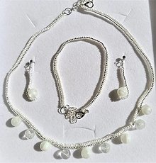 Sady šperkov - svadobný set čiara 2 - 15477607_