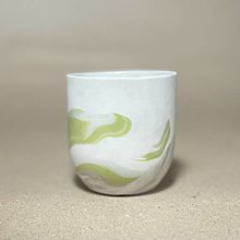 Nádoby - Hrnček bez uška "Green" - 15478217_