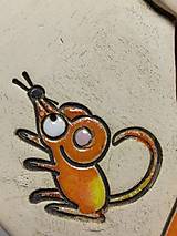 Dekorácie - Keramická mačka s myšou - 15478360_
