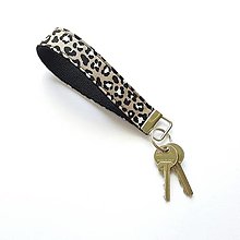 Kľúčenky - Dámska kľúčenka (leopardí vzor) - 15481368_
