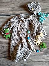 Detské oblečenie - Overal pre malinké bábätká. - 15480235_