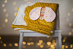 Detský textil - medOvka bambíno súpravka   (deka Dekovka 70 x 100 cm) - 15479215_