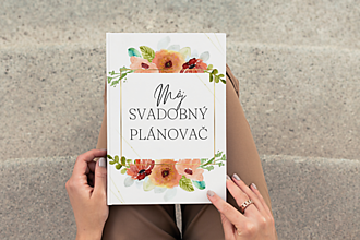 Materiál ručne robený - Digitálny dizajn – Svadobný plánovač - 15481524_