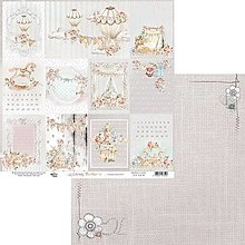 Papier - Scrapbook papier 12x12 Cute baby dodatkový - 15485050_