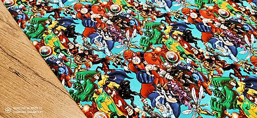 Textil - eplákovina - Marvel Mix- cena za 10 centimetrov - 15487667_